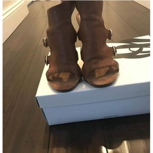 Nine West Leather Strappy Sandals